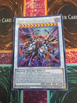 Yugioh Hot Red Dragon Archfiend King Calamity SHVI-EN097 Ultra 1st Edition NM - Image 1