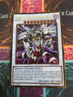 Yugioh Dragocytos Corrupted Nethersoul Dragon PGL2-EN014 Gold Rare 1st Ed NM - Image 1
