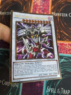 Yugioh Dragocytos Corrupted Nethersoul Dragon PGL2-EN014 Gold Rare 1st Ed NM - Image 2