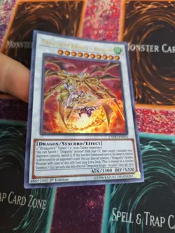 Yugioh Dragunity Knight - Ascalon CYHO-EN033 Ultra Rare 1st Edition Near Mint - Image 2