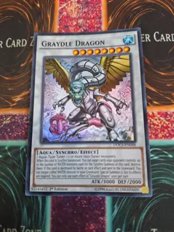 Yugioh Graydle Dragon DOCS-EN048 Super Rare 1st Edition Near Mint - Image 1