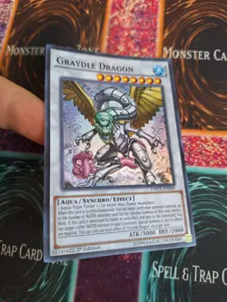 Yugioh Graydle Dragon DOCS-EN048 Super Rare 1st Edition Near Mint - Image 2
