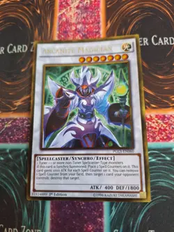 Yugioh Arcanite Magician PGL3-EN060 Gold Rare 1st Edition Near Mint - Image 1