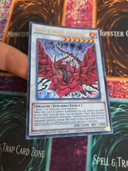 Yugioh Black Rose Dragon LC05-EN004 Ultra Rare Limited Near Mint - Image 2
