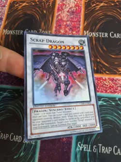 Yugioh Scrap Dragon CT09-EN006 Super Rare Limited Near Mint - Image 2
