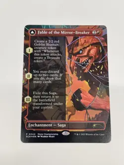KikiJiki Fable of the MirrorBreaker Foil Promo English MTG Card Used - Image 1