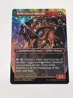 KikiJiki Fable of the MirrorBreaker Foil Promo English MTG Card Used - Image 2