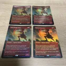 Imperial Recruiter Foil Card Set 4 Pack Collectible Game Card - Image 1