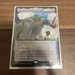 Kozilek the Truth Demolizer Box Topper Foil English Card - Image 1