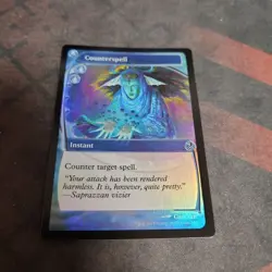Counter Spell Future Frame Foil Trading Card Play Condition - Image 1