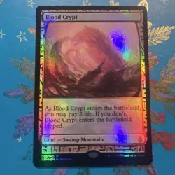 Magic The Gathering Blood Crypt Foil Expedition Card - Image 1