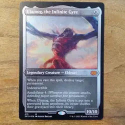 Magic the Gathering Uramog Etched Foil English Rare Card - Image 1