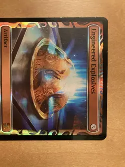 Mps Designed Explosives Foil Glossy Magic the Gathering Card Used - Image 2