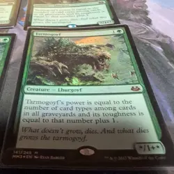 Magic The Gathering Tarmogoyf Foil English Set Card - Image 2