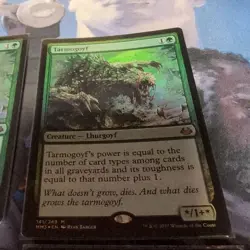 Magic The Gathering Tarmogoyf Foil English Set Card - Image 3
