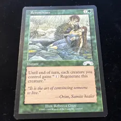 RESUSCITATE - MTG Magic the Gathering Card - Exodus - Uncommon - Image 1