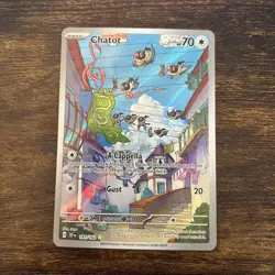 Pokemon TCG Chatot Full Art Holo Card 181/162 Temporal Forces - Image 1