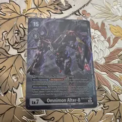 Digimon Card Game Omnimon Alter-B EX4-073 Alternate Alt Art Foil - Image 1