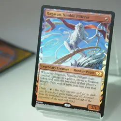 Ragavan Nimble Pilferer English Foil MTG Agility Is Mud Mud Ragavan Used - Image 1