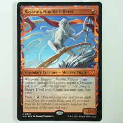 Ragavan Nimble Pilferer English Foil MTG Agility Is Mud Mud Ragavan Used - Image 4