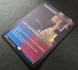 MTG Roaring Waterfall Borderless Foil English MKM EDH - Image 2