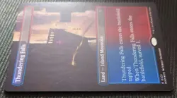 MTG Roaring Waterfall Borderless Foil English MKM EDH - Image 3