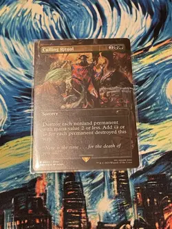 Selection Ritual Culling Ritual Promo Foil MTG Final Fantasy Commander - Image 1