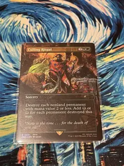 Selection Ritual Culling Ritual Promo Foil MTG Final Fantasy Commander - Image 2