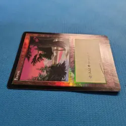 Foil Forest Arena Magic the Gathering ICE Land English MTG Used - Image 5