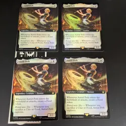 Extended Art Foil MTG Astrid Peth x4 Used - Image 1