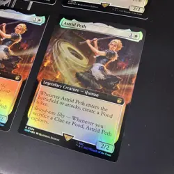 Extended Art Foil MTG Astrid Peth x4 Used - Image 5
