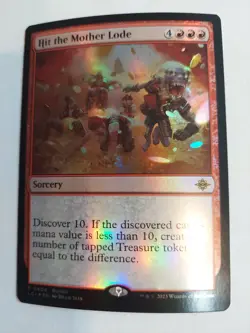 MTG Hit the Mother Lode The Lost Caverns of Ixalan 0404 Foil Rare - Image 1