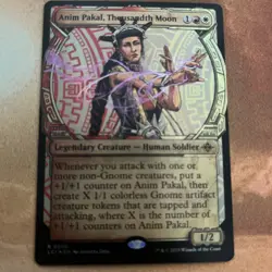 Anim Pakal, Thousandth Moon Showcase MTG Lost Caverns of Ixalan Foil LP - Image 1