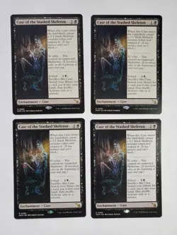 4x Case Of The Stashed Skeleton - Murders at Karlov Manor - Near Mint - MTG - Image 1