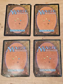 MTG Revised and 5th Edition Birds of Paradise x4 Magic the Gathering Cards - Image 2