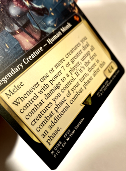 MTG Tifa, Martial Artist (Extended Art) Commander: Final Fantasy 188 NM - Image 2
