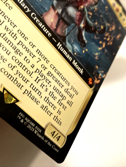 MTG Tifa, Martial Artist (Extended Art) Commander: Final Fantasy 188 NM - Image 3