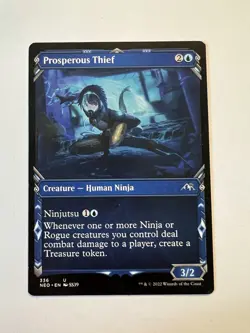 Prosperous Thief - SHOWCASE - MTG Kamigawa: Neon Dynasty - NM - Image 1