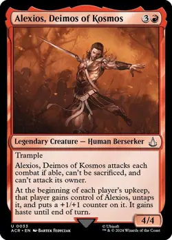 NM Foil Alexios, Deimos of Kosmos, MTG, Assassin's Creed, Magic, 33 - Image 1