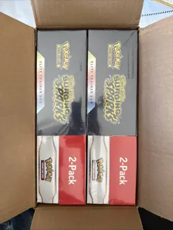 Lot - 2 Pokemon Surging Sparks Elite Trainer Box + Booster Bundle IN HAND Costco - Image 5