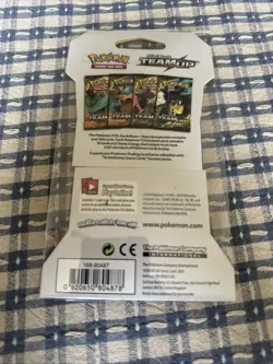 Pokemon Team Up Sleeved Booster Pack Sealed - 1 Pack - EEVEE SNORLAX Art - Image 3