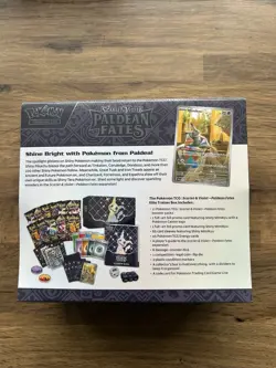Pokemon TCG | Paldean Fates Pokemon Center Elite Trainer Box ETB New Sealed 💎✅ - Image 4