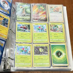 Mixed Pokemon Card Lot WOTC Over 175+ Cards Common To Rare Foil V Star Binder - Image 2