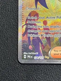 Pokemon TCG Prismatic Evolutions Kieran Special Illustration Trainer 174/131 - Image 5