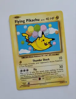 Pokemon Flying Pikachu 110/108 XY Evolutions Secret Rare 2016 TCG English ENG - Image 1