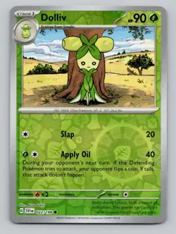 Reverse Holo Dolliv #022/198 Common SV01: Scarlet & Violet Base Set Pokemon - Image 1