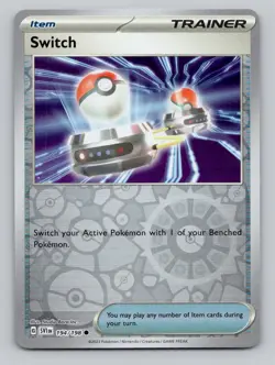 Reverse Holo Switch #194/198 Common SV01: Scarlet & Violet Base Set Pokemon - Image 1