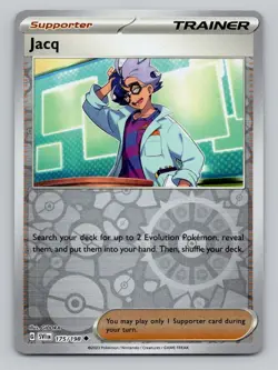Reverse Holo Jacq #175/198 Uncommon SV01: Scarlet & Violet Base Set Pokemon - Image 1