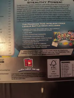 Pokemon Inteleon VMAX League Battle Deck Code Pokemon TCG 820650808746 - Image 3