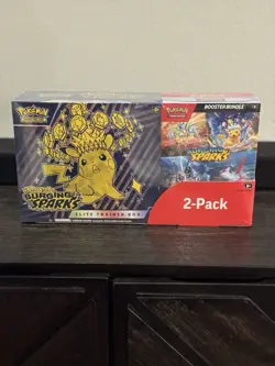 Pokemon Surging Sparks Elite Trainer Box Booster Bundle COSTCO 2-PACK SEALED - Image 1